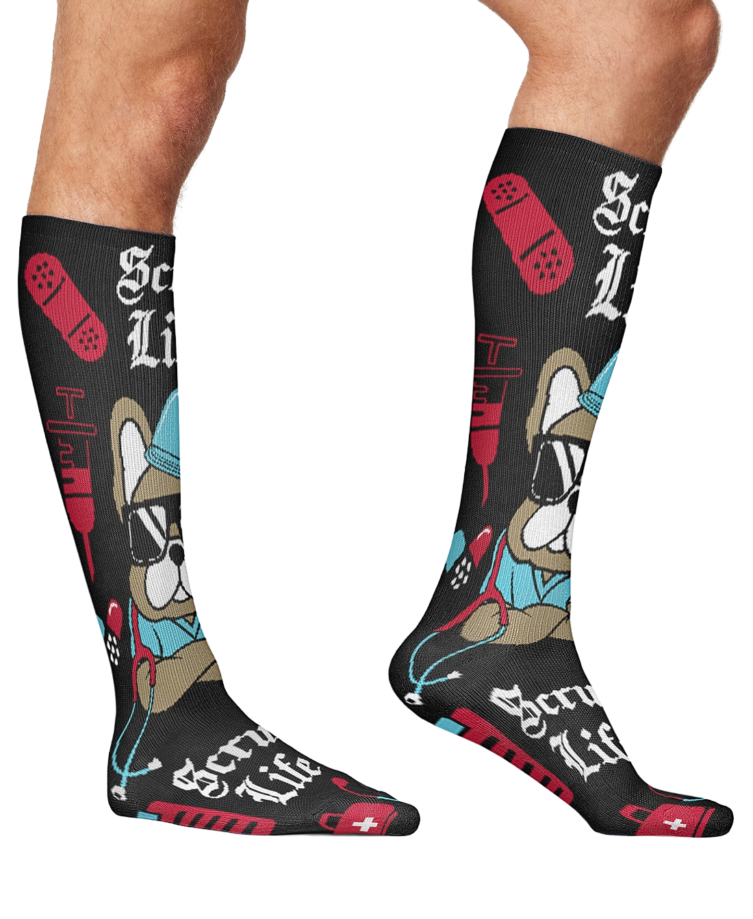CALCETIN HOMBRE MPRINTSUPPORT SCLIF - MyScrubs Uniformes Clínicos
