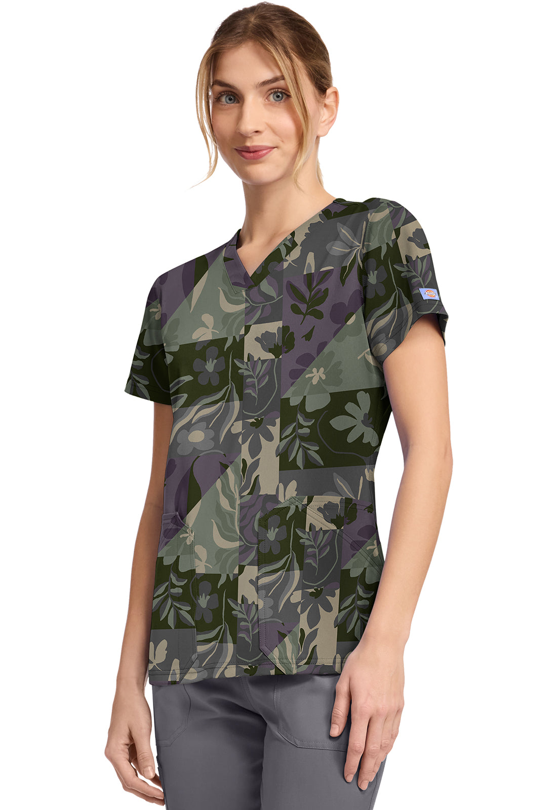 Top clínico Dickies DK667 mujer estampado FOGE - vista 3