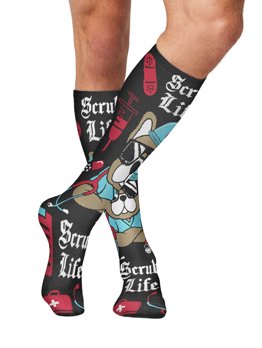 CALCETIN HOMBRE MPRINTSUPPORT SCLIF - MyScrubs Uniformes Clínicos
