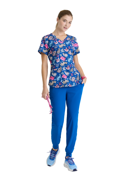 Skechers SKT021 Top Clínico Mujer Estampado ILKT