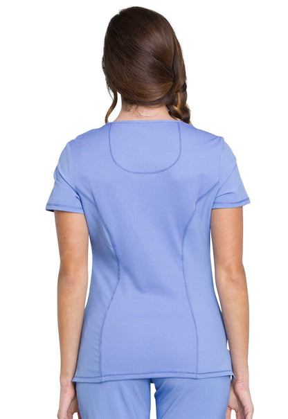 Top clínico Cherokee Infinity 2625A mujer liso - vista 2
