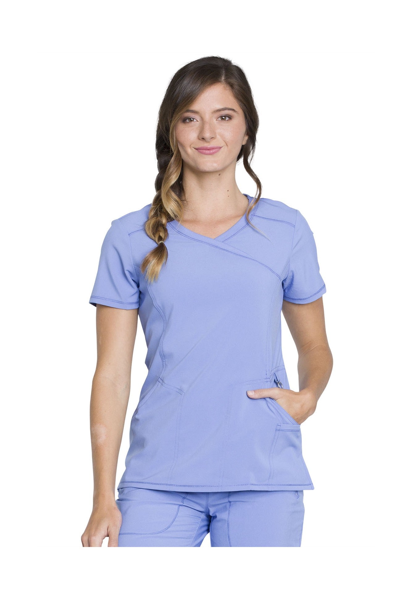 Top clínico Cherokee Infinity 2625A mujer liso