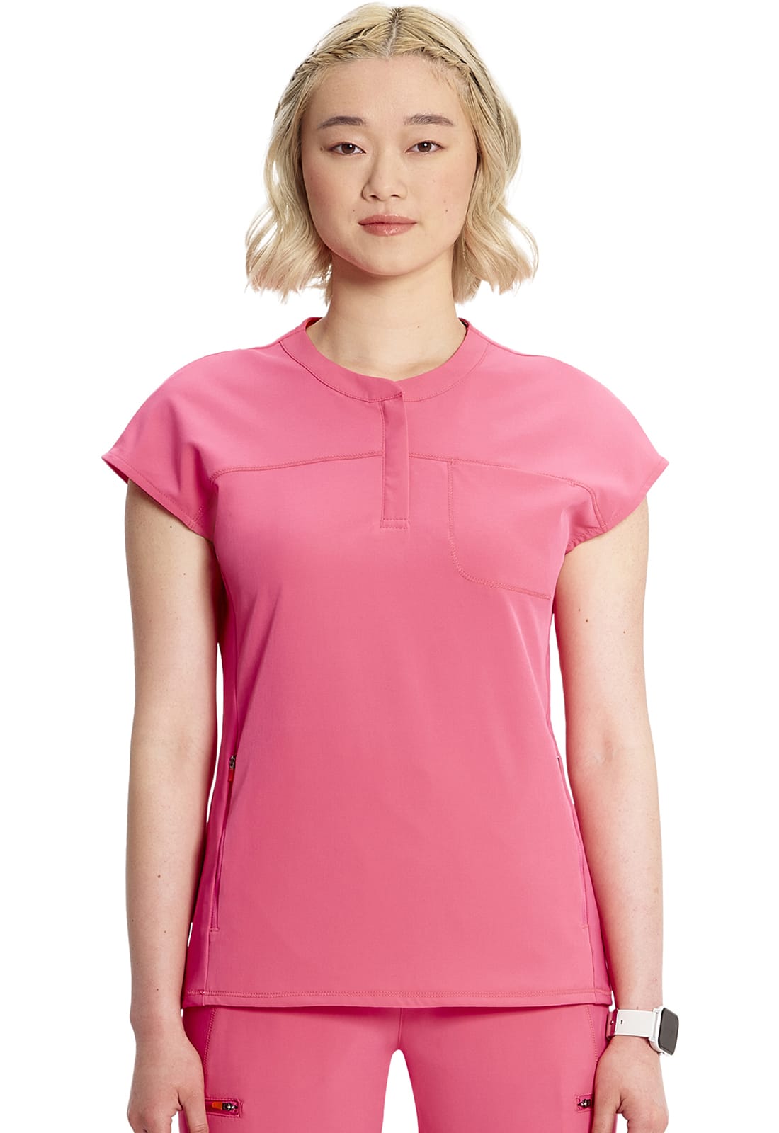 Top clínico Cherokee Infinity IN622A mujer liso colección GNR8 - vista 2