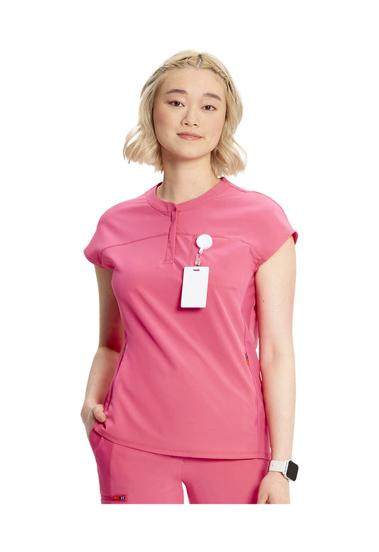 Top clínico Cherokee Infinity IN622A mujer liso colección GNR8