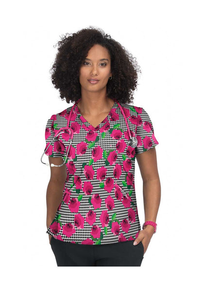TOP F101PR HTR - MyScrubs Uniformes Clínicos