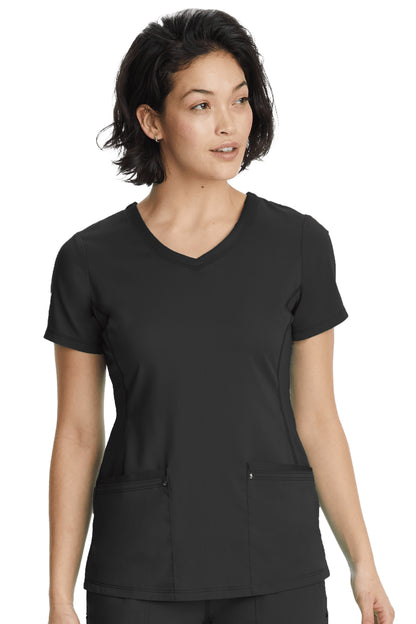 Top clínico Healing Hands 2245 mujer liso HH Purple Label - vista 2